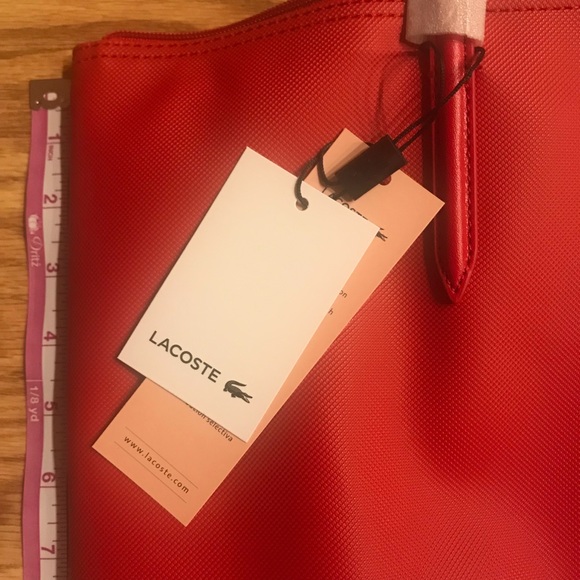 Lacoste BNWT tote bag purse 👜 - Picture 6 of 6